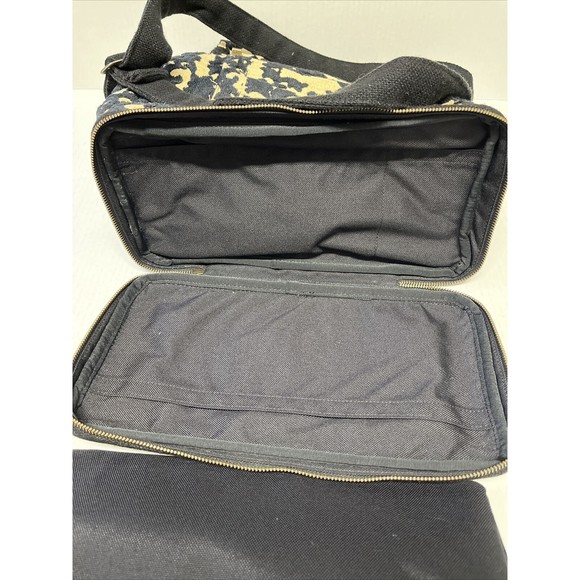 Cake by Petunia Pickle Embossed Black Velvet Diaper Bag Large - Picture 14 of 16